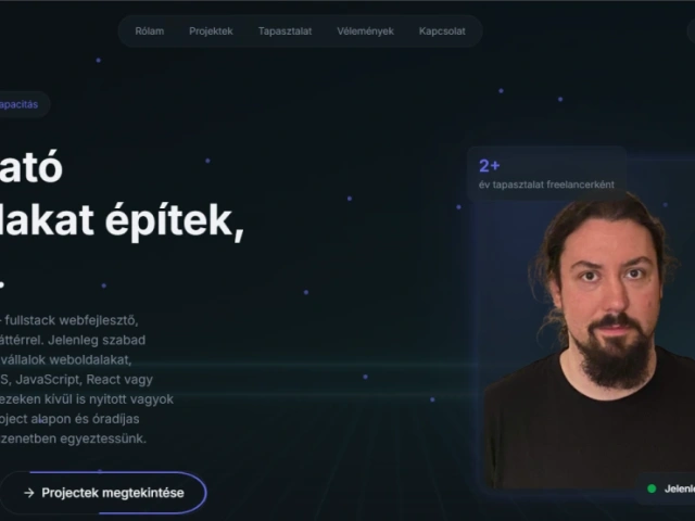 Reszponzív weboldal/landing page készítése (HTML/CSS/React) 9