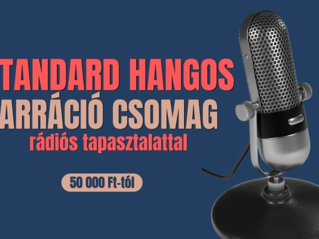 Standard hangos narráció csomag