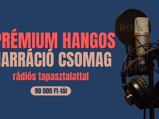 Prémium hangos narráció csomag