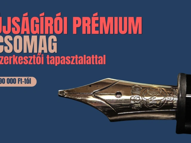 Újságírói prémium csomag