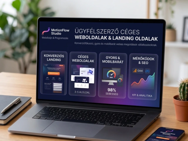 Ügyfélszerző céges weboldalak és értékesítési landing oldalak készítése