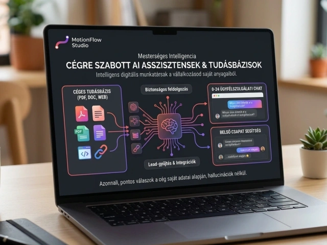 Cégre szabott AI asszisztensek és intelligens tudásbázisok