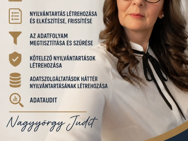 Adatkezelés, nyilvántartás készítés