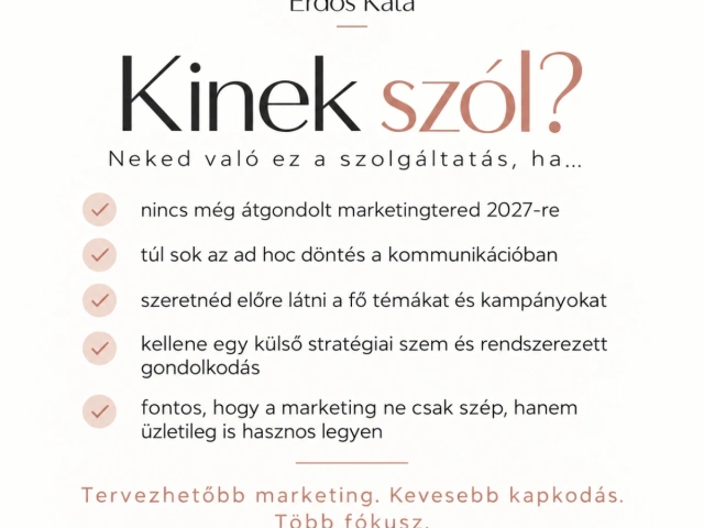 2027-es kommunikációs terv