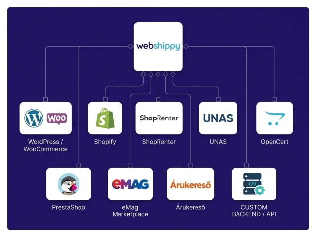 Webshippy webshop integráció – beállítás és egyedi API fejlesztés