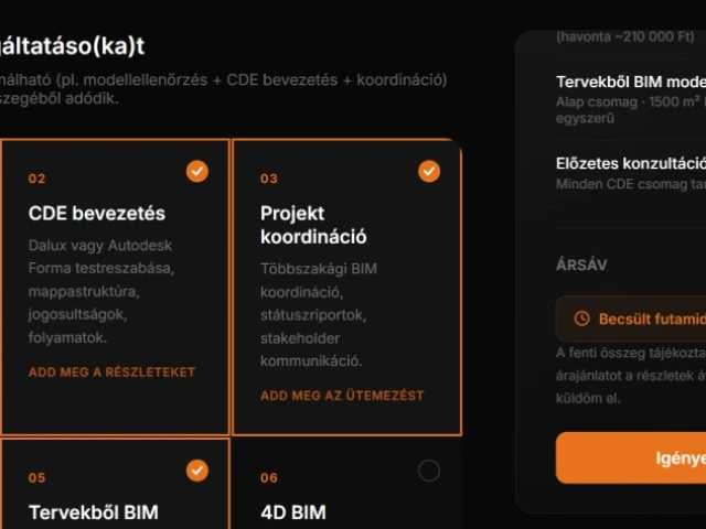 Intelligens Ajánlatadó és Kalkulátor Rendszer