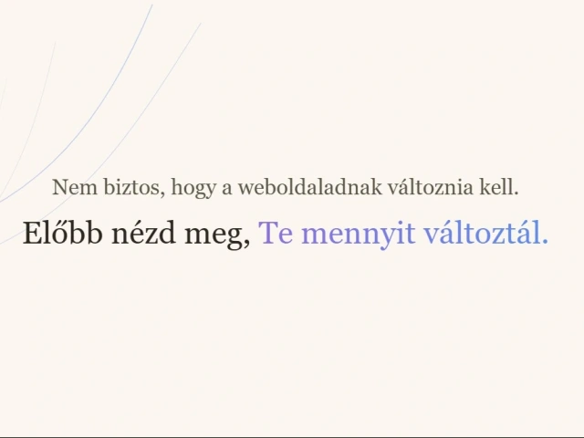 Fejlődési Térkép – weboldal- és vállalkozásdiagnózis