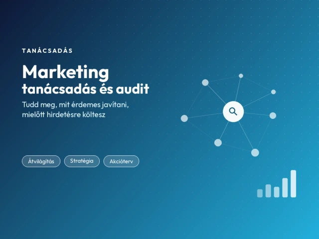 Marketing tanácsadás és weboldal audit