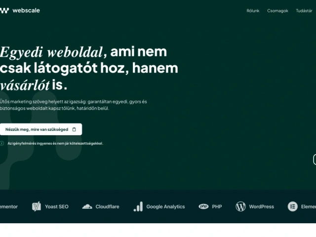 WordPress webfejlesztés