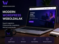 Modern WordPress weboldalak kis- és középvállalkozások számára
