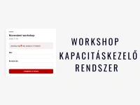 Workshop jelentkezési és várólista rendszer – külön szoftver nélkül