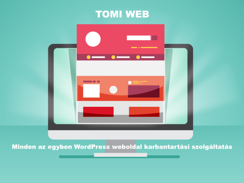 WordPress oldal havi karbantartás