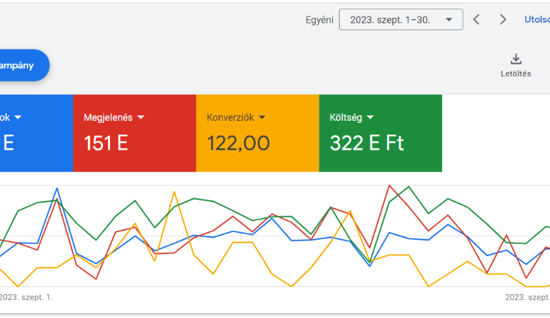 Google Ads hirdetésmenedzsment