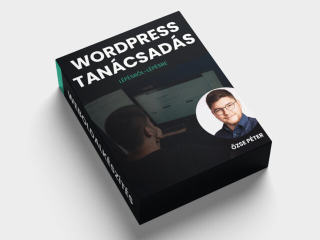 WordPress weboldalkészítési tanácsadás (lépésről-lépésre) 