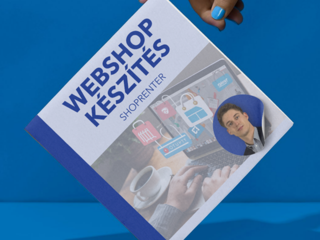 Webshop készítés - Shoprenter (Teljeskörű kivitelezés) 