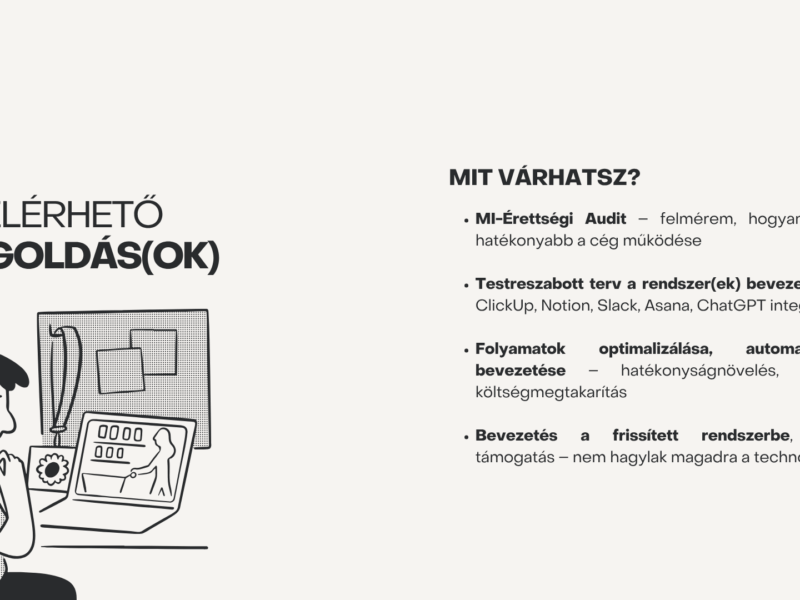 Mesterséges intelligencia és digitális rendszerfejlesztés KKV-knak