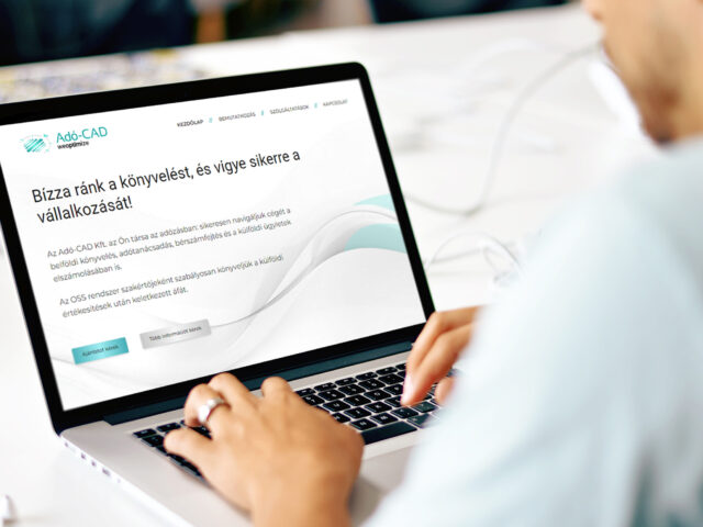 Prémium weboldal készítés – egyedi design és ügyfélszerzésre épülő struktúra