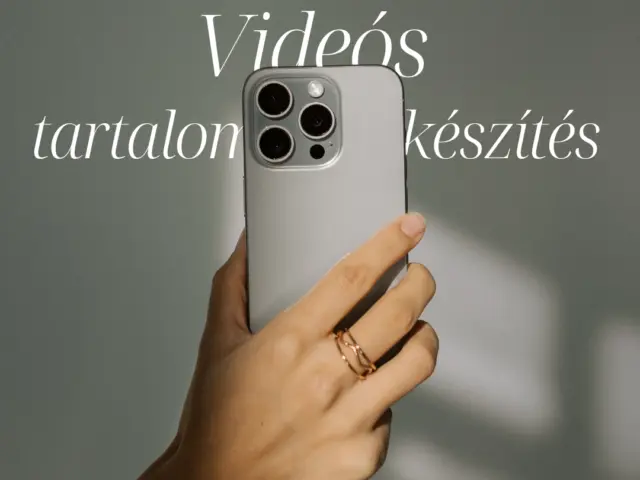 Videós tartalom készítés