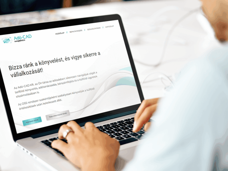 Weboldal redesign – meglévő weboldalak felújítása és modernizálása