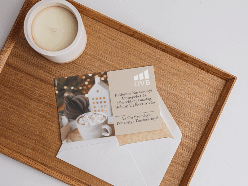 Karácsonyi képeslap tervezés