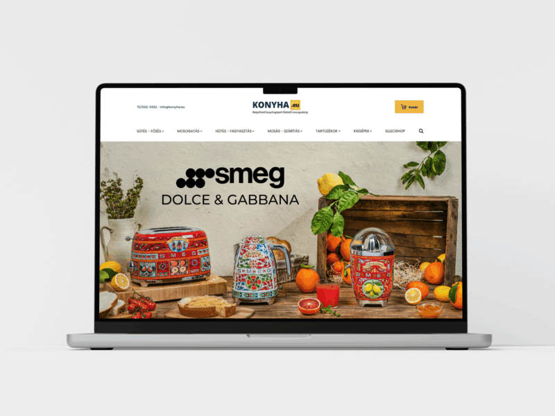 Shoprenter webáruház teljes kivitelezés – modern, vevőbarát és könnyen kezelhető