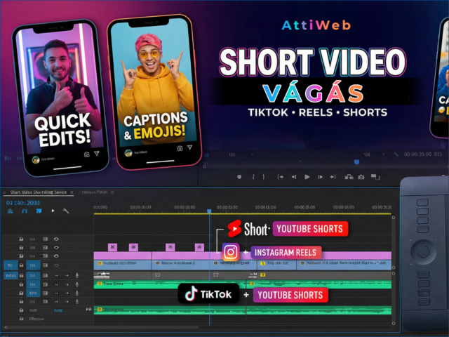 Short videó vágás