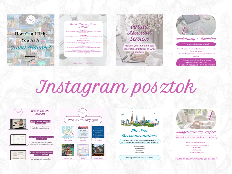 Canva dizájn - egyedi vizuális anyagok