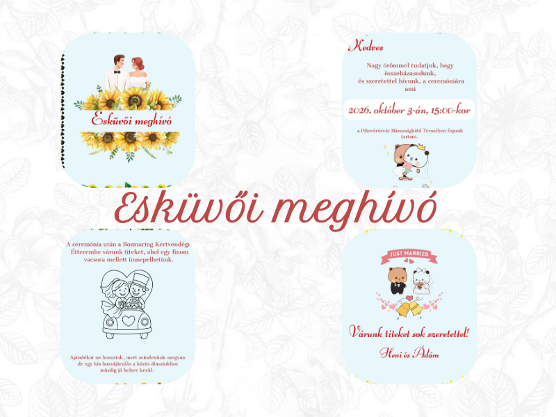 Canva dizájn - egyedi vizuális anyagok